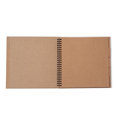 SL-ES-JOUR29 - StudioLight - Spiral passe-partout journa, Kraft Essentials nr. 29 - Spiral passe-partout journal - Detail 3