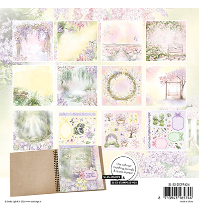 SL-ES-DCPP424 - StudioLight - Pastel Blossom Essentials nr. 424 - Die-Cut Paper Pad - Detail 1