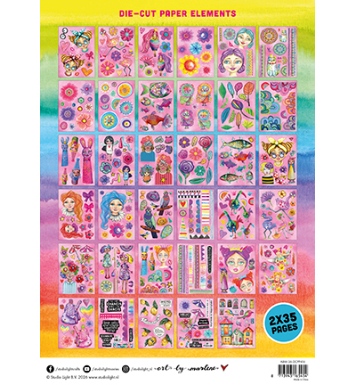 ABM-26-DCPP416 - Art by Marlene - X-tra big elements Art by Marlene nr. 416 - Paper Elements - Detail 5 ABM-26-DCPP416 - Art by Marlene - X-tra big elements Art by Marlene nr. 416 - Paper Elements - Detail 5