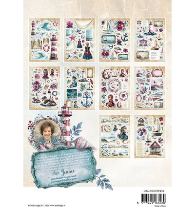 JMA-TH-DCPP433 - Jenine's - Christmas Blush Tide of Hope nr. 433 - Die-cut Paper Pad - Detail 4 JMA-TH-DCPP433 - Jenine's - Christmas Blush Tide of Hope nr. 433 - Die-cut Paper Pad - Detail 4