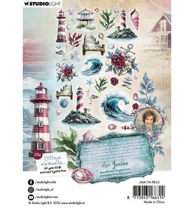 JMA-TH-PE53 - Jenine's - 35 Collage elements Tide of Hope nr. 53 - Paper Elements - Detail 2