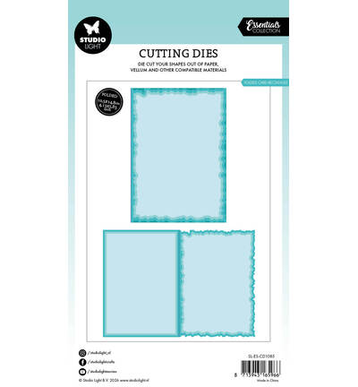 SL-ES-CD1085 - StudioLight - Torn Edge Cardshape rectangle Essentials nr. 1085 - Torn Edge - Detail 1