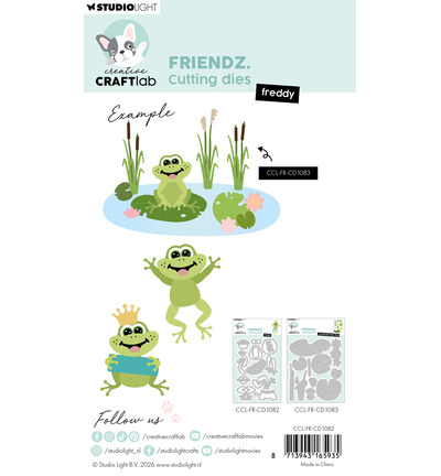 CCL-FR-CD1082 - CraftLab - Freddy Friendz nr. 1082 - Fevrier 2026 - Detail 3