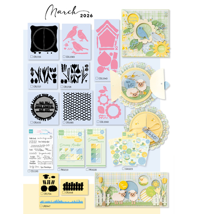 CAT13159 - Marianne Design - The Collection 159 March 2026 - The Collection Magazine - Detail 1 CAT13159 - Marianne Design - The Collection 159 March 2026 - The Collection Magazine - Detail 1