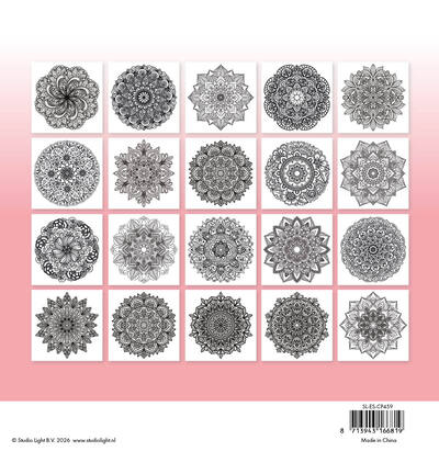 SL-ES-CP459 - StudioLight - Mandala Essentials nr. 459 - SL Coloring Pages - Detail 1 SL-ES-CP459 - StudioLight - Mandala Essentials nr. 459 - SL Coloring Pages - Detail 1