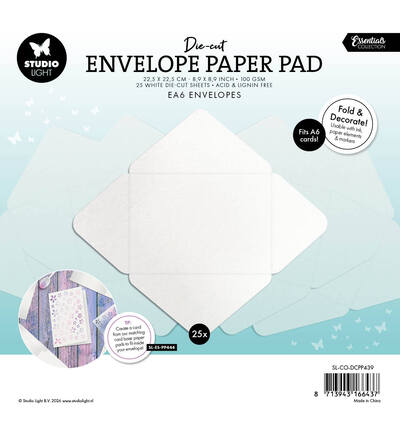 SL-ES-DCPP439 - StudioLight - Envelopes for A6 cards Essentials nr. 439 - Die-Cut Envelope - Detail 2