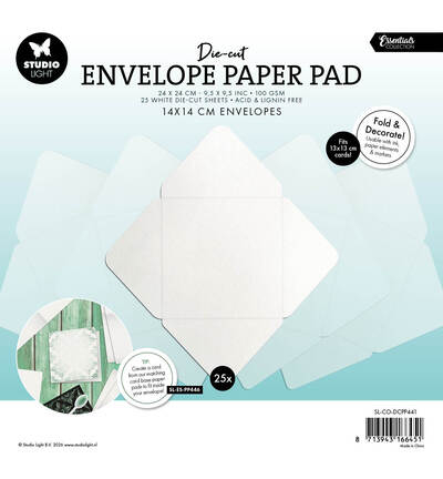 SL-ES-DCPP441 - StudioLight - Envelopes for 13x13cm cards Essentials nr. 441 - Die-Cut Envelope - Detail 2