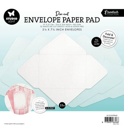 SL-ES-DCPP442 - StudioLight - Envelopes for 12,7x17,78cm cards Essentials nr. 442 - Die-Cut Envelope - Detail 2