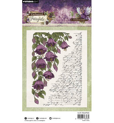 SL-EF-STAMP940 - StudioLight - Floral & Script Enchanted Fairytale nr. 940 - Maart 2026 - Detail 5