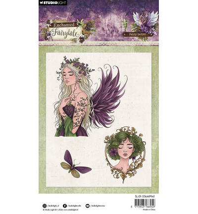SL-EF-STAMP941 - StudioLight - Fairy ladies Enchanted Fairytale nr. 941 - Maart 2026 - Detail 5
