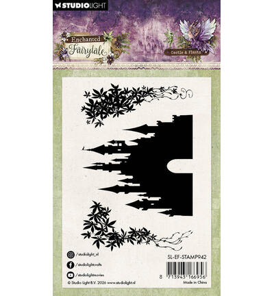 SL-EF-STAMP942 - StudioLight - Castle & Plants Enchanted Fairytale nr. 942 - Maart 2026 - Detail 5