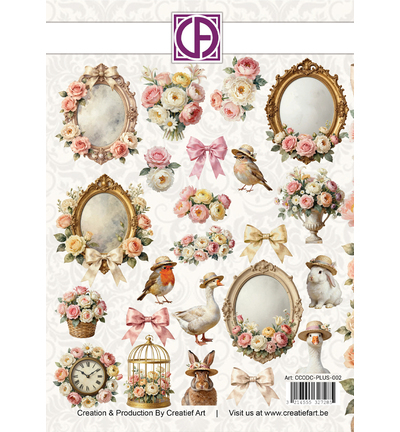 CCODC-PLUS-002 - Creative CutOuts - Victorian Dreams - 23 stuks - Victorian Dreams - Detail 1
