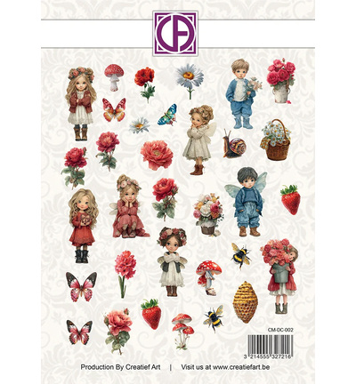 CM-DC-002 - Creative CutOuts - Blush and Kisses - 46 stuks - Blush and Kisses - Detail 1