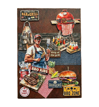 SL-ES-DCPP437 - StudioLight - SL Bloc Papier Die-Cut – BBQ Party Essentials n° 437 - April 2026 - Detail 2