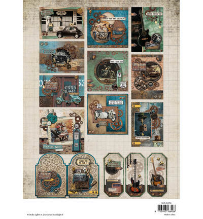 SL-ES-CMP26 - StudioLight - SL Bloc Papier Cartes – Gearhead Workshop Essentials n° 26 - April 2026 - Detail 1