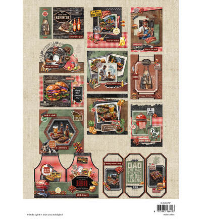 SL-ES-CMP27 - StudioLight - SL Bloc Papier Cartes – BBQ Party Essentials n° 27 - April 2026 - Detail 1