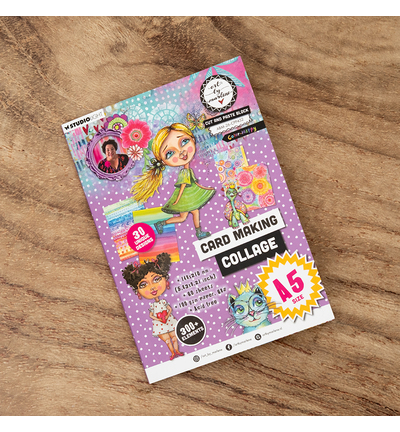 ABM-26-CPP452 - Art by Marlene - ABM Bloc Papier Collage – Color Happy Art by Marlene n° 452 - April 2026 - Detail 2