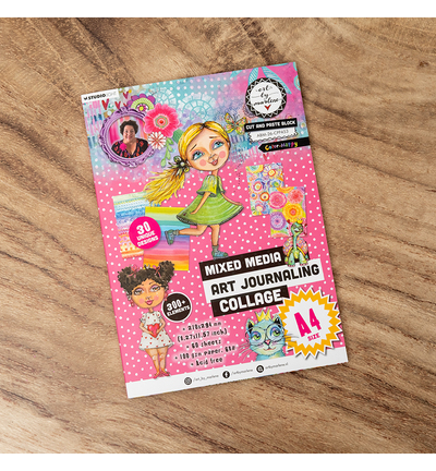 ABM-26-CPP453 - Art by Marlene - ABM Bloc Papier Collage – Color Happy Art by Marlene n° 453 - April 2026 - Detail 2