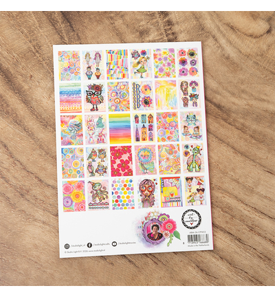 ABM-26-CPP453 - Art by Marlene - ABM Bloc Papier Collage – Color Happy Art by Marlene n° 453 - April 2026 - Detail 3