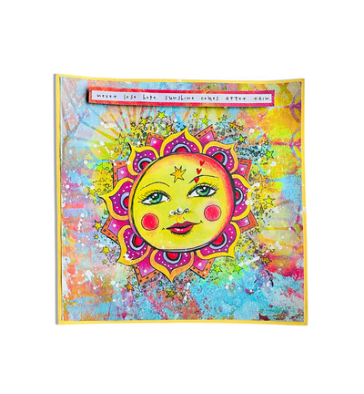 ABM-26-MPP454 - Art by Marlene - ABM Bloc Papier Mixte – Golden Oldie Art by Marlene n° 454 - April 2026 - Detail 2