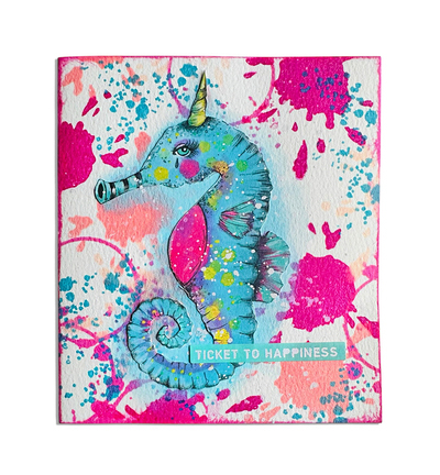 ABM-26-MPP454 - Art by Marlene - ABM Bloc Papier Mixte – Golden Oldie Art by Marlene n° 454 - April 2026 - Detail 8