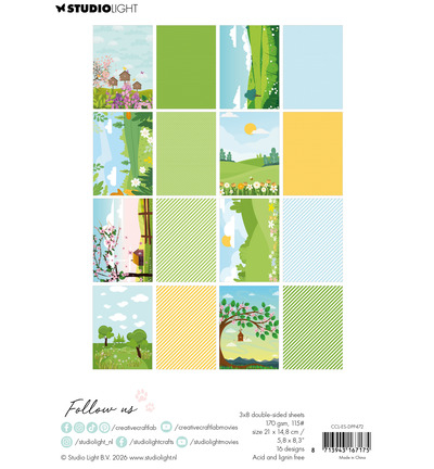 CCL-ES-DPP472 - CraftLab - CCL Bloc Papier Design – How's It Growing? Essentials n° 472 - April 2026 - Detail 1