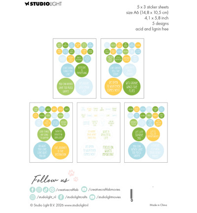 CCL-FR-STIC74 - CraftLab - CCL Bloc Autocollants – Spring Friendz n° 74 - April 2026 - Detail 2