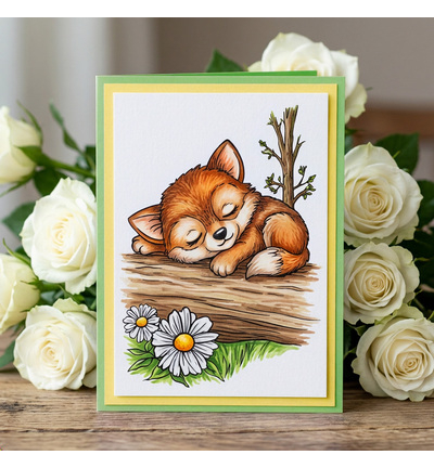 SL-ES-STAMP951 - StudioLight - SL Tampons Transparents – Little Dreamer, Fox Essentials n° 951 - April 2026 - Detail 1