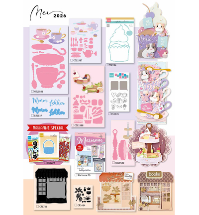 CAT13161 - Marianne Design - The Collection 161 Mei 2026 - The Collection 161 - Detail 1