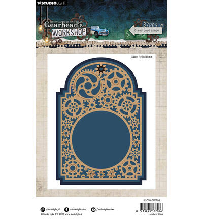 SL-GW-CD1105 - StudioLight - Gear card shape Gearhead's Workshop nr. 1105 - Mai 2026 - Detail 2