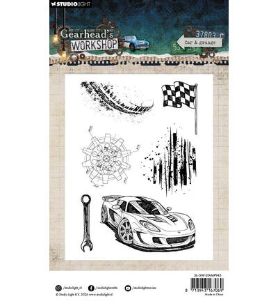 SL-GW-STAMP945 - StudioLight - Car & Grunge Gearhead's Workshop nr. 945 - Mai 2026 - Detail 1