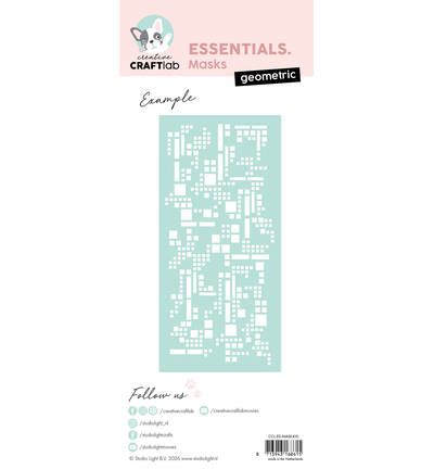 CCL-ES-MASK410 - CraftLab - CCL Pochoir – Script Essentials n° 410 - Juin 2026 - Detail 1
