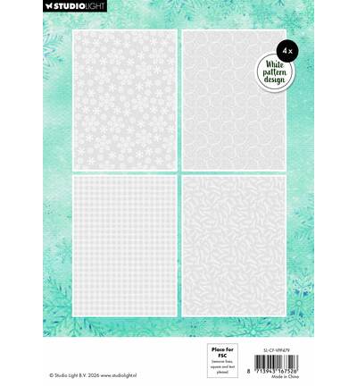 SL-CF-VPP479 - StudioLight - StudioLight Bloc Papier Vélin – Backgrounds Christmas Forest n° 479 - Juin 2026 - Detail 1 SL-CF-VPP479 - StudioLight - StudioLight Bloc Papier Vélin – Backgrounds Christmas Forest n° 479 - Juin 2026 - Detail 1
