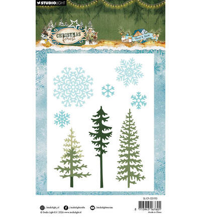SL-CF-CD1113 - StudioLight - StudioLight Dies – Trees and Snow Christmas Forest n° 1113 - Juin 2026 - Detail 1 SL-CF-CD1113 - StudioLight - StudioLight Dies – Trees and Snow Christmas Forest n° 1113 - Juin 2026 - Detail 1