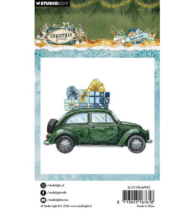 SL-CF-STAMP952 - StudioLight - StudioLight Tampons Transparents – Xmas Car Christmas Forest n° 952 - Juin 2026 - Detail 1 SL-CF-STAMP952 - StudioLight - StudioLight Tampons Transparents – Xmas Car Christmas Forest n° 952 - Juin 2026 - Detail 1