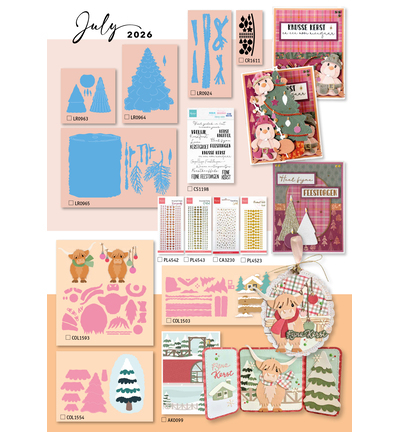 CAT13163 - Marianne Design - The Collection 163 Juli 2026 - The Collection 163 - Detail 1