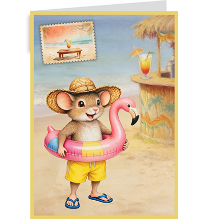 RE2530-0198 - Creative CutOuts - Kit de cartes - A Mice Vacation - A Mice Vacation - Detail 4 RE2530-0198 - Creative CutOuts - Kit de cartes - A Mice Vacation - A Mice Vacation - Detail 4