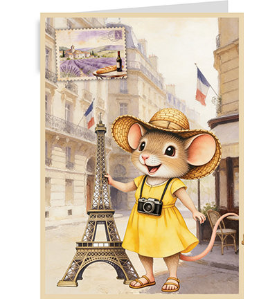 RE2530-0198 - Creative CutOuts - Kit de cartes - A Mice Vacation - A Mice Vacation - Detail 6 RE2530-0198 - Creative CutOuts - Kit de cartes - A Mice Vacation - A Mice Vacation - Detail 6