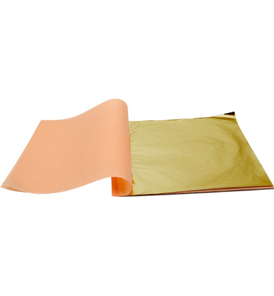 2ZA14S2,5LB - Kippers - (25) feuilles métal dore - Feuille métal - Detail 1