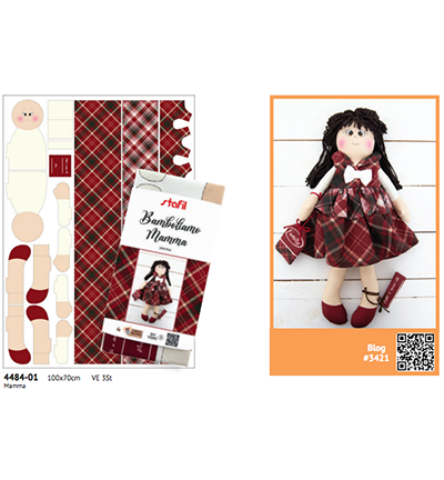 4484-01 - Stafil - Poupée, Maman - Bamboliamo Dolls - Detail 1