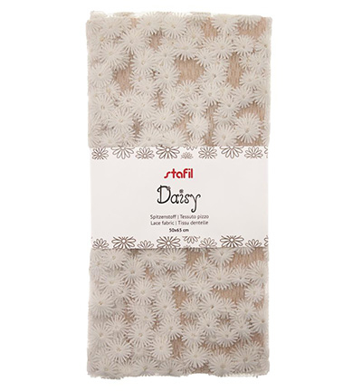 240166-01 - Stafil - Lace Daisy, White - Lace Daisy - Detail 1