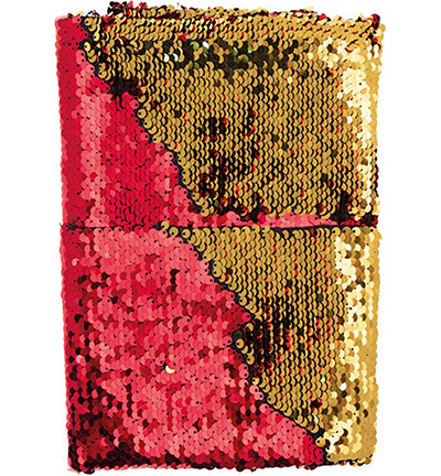 240140-03 - Stafil - Reversible Sequins, Red/gold - Reversible Sequins - Detail 3
