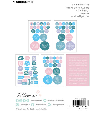 CCL-ES-STIC83 - StudioLight - CCL Bloc Autocollants – Days to Remember Essentials n° 83 - Autocollants - Detail 1 CCL-ES-STIC83 - StudioLight - CCL Bloc Autocollants – Days to Remember Essentials n° 83 - Autocollants - Detail 1