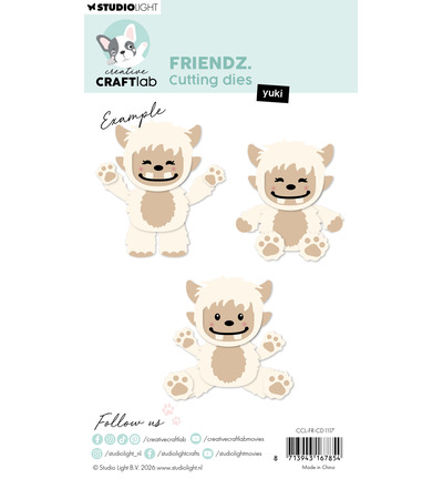CCL-FR-CD1117 - StudioLight - CCL Dies – Yuki Friendz n° 1117 - Matrices CraftLab - Detail 1 CCL-FR-CD1117 - StudioLight - CCL Dies – Yuki Friendz n° 1117 - Matrices CraftLab - Detail 1