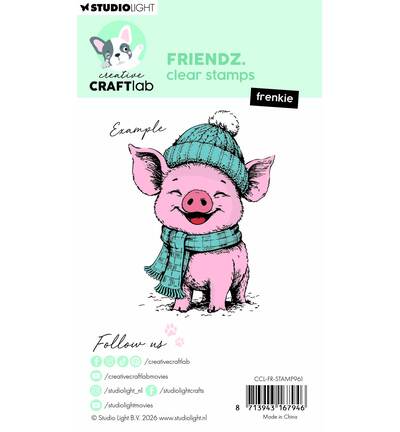 CCL-FR-STAMP961 - StudioLight - CCL Tampons Transparents – Frenkie Friendz n° 961 - Tampons CraftLab - Detail 1 CCL-FR-STAMP961 - StudioLight - CCL Tampons Transparents – Frenkie Friendz n° 961 - Tampons CraftLab - Detail 1
