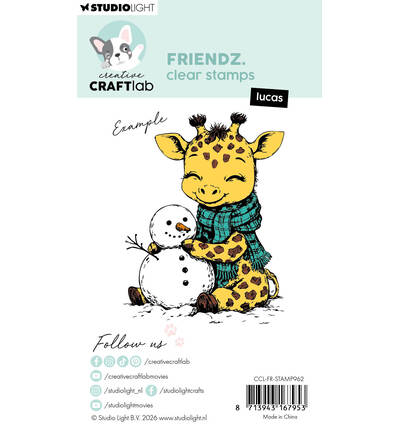 CCL-FR-STAMP962 - StudioLight - CCL Tampons Transparents – Lucas Friendz n° 962 - Tampons CraftLab - Detail 1 CCL-FR-STAMP962 - StudioLight - CCL Tampons Transparents – Lucas Friendz n° 962 - Tampons CraftLab - Detail 1