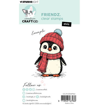 CCL-FR-STAMP963 - StudioLight - CCL Tampons Transparents – Elvis Friendz n° 963 - Tampons CraftLab - Detail 1 CCL-FR-STAMP963 - StudioLight - CCL Tampons Transparents – Elvis Friendz n° 963 - Tampons CraftLab - Detail 1