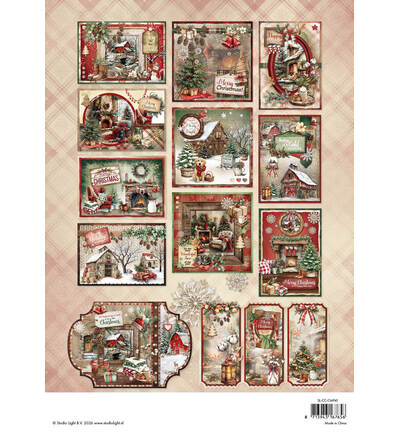 SL-CC-CMP41 - StudioLight - StudioLight Bloc Papier Cartes – Cottage Christmas n° 41 - Blocs cartes - Detail 2 SL-CC-CMP41 - StudioLight - StudioLight Bloc Papier Cartes – Cottage Christmas n° 41 - Blocs cartes - Detail 2