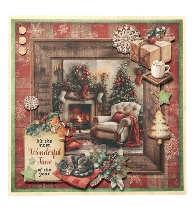 SL-CC-CMP41 - StudioLight - StudioLight Bloc Papier Cartes – Cottage Christmas n° 41 - Blocs cartes - Detail 3 SL-CC-CMP41 - StudioLight - StudioLight Bloc Papier Cartes – Cottage Christmas n° 41 - Blocs cartes - Detail 3