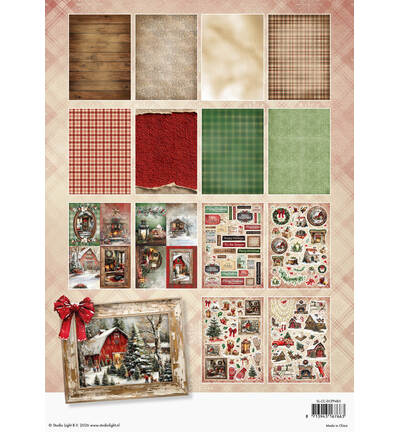 SL-CC-DCPP483 - StudioLight - StudioLight Bloc Papier Design Die-Cut – DIY Paper Cottage Christmas n° 483 - Blocs papier die-cut - Detail 1 SL-CC-DCPP483 - StudioLight - StudioLight Bloc Papier Design Die-Cut – DIY Paper Cottage Christmas n° 483 - Blocs papier die-cut - Detail 1